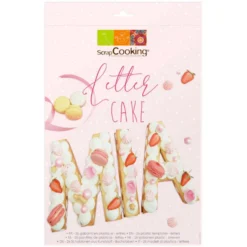 Plantillas para Tartas Letras 26 ud - Scrapcooking