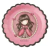Platos de Papel Gorjuss Rosas 23 cm 8 ud