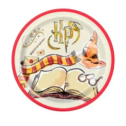 Platos de Papel Harry Potter 22 cm 8 ud