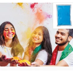 Polvo Holi Azul 200 g - para Fiestas y Eventos