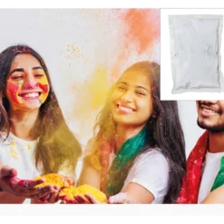 Polvo Holi Blanco 200 g - para Fiestas y Eventos