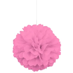 Pompón Rosa 40 cm