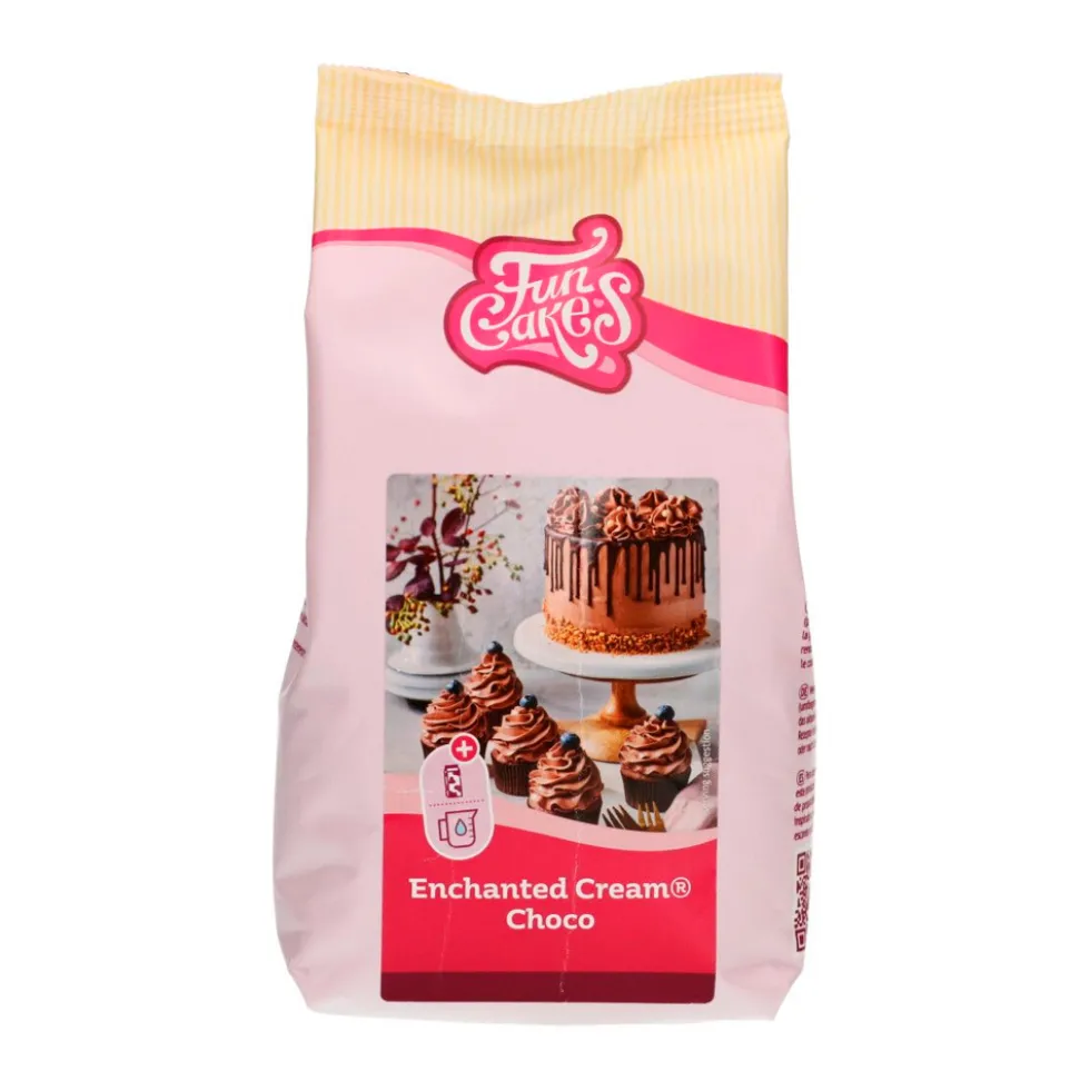 Preparado para Crema sabor Chocolate 450 gr - FunCakes