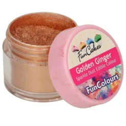 Purpurina Comestible en Polvo Golden Ginger