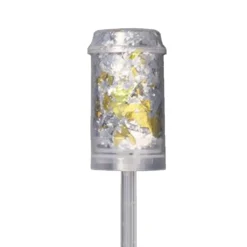 Push Up Confetti Dorado y Plateado 13 cm