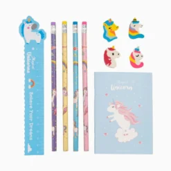 Relleno Piñata Set Papelería Unicornio - Pack 10 uds