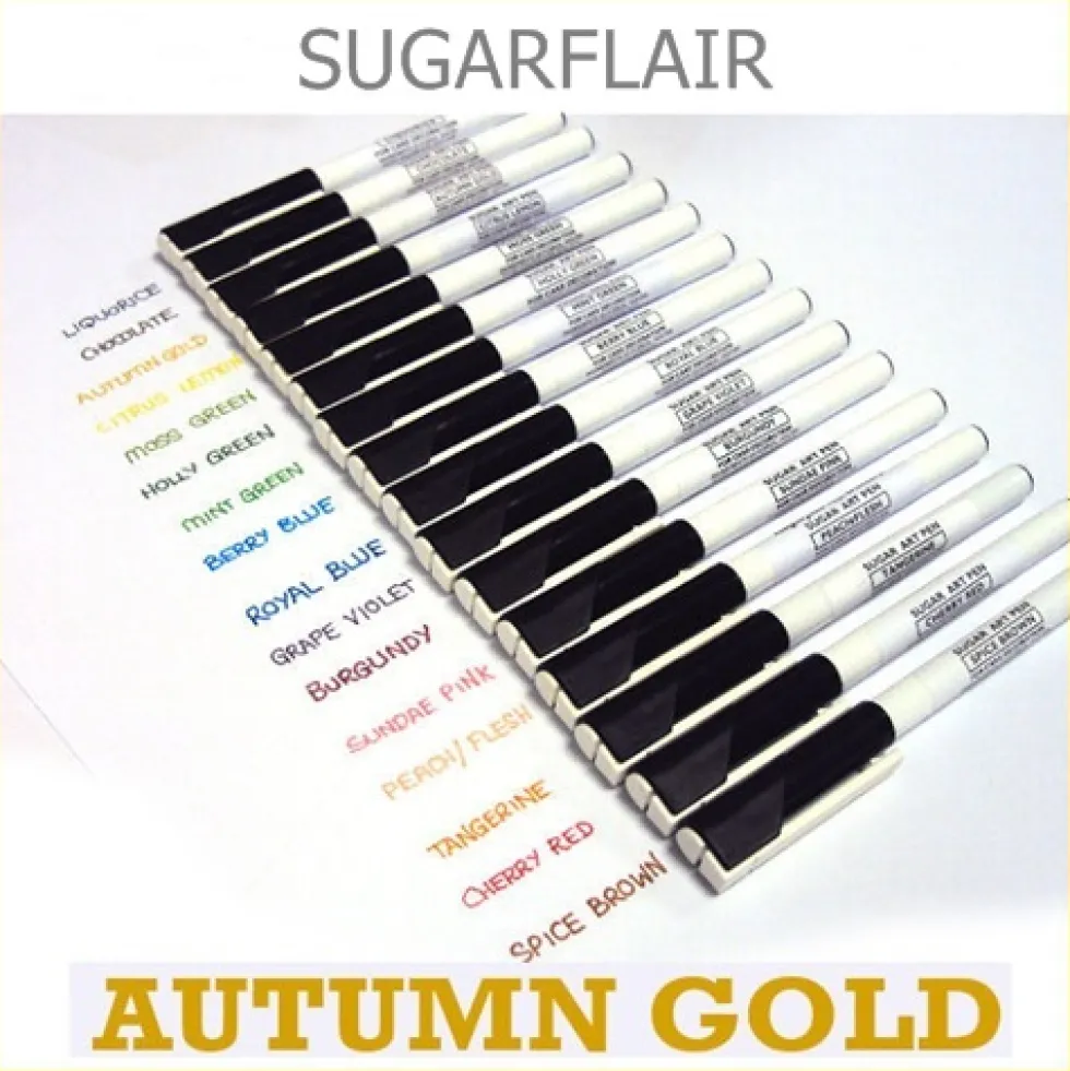 Rotulador comestible color autum gold