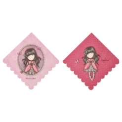 Servilletas de Papel Gorjuss Rosas 8 ud