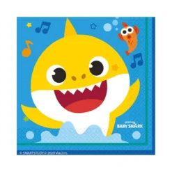 Servilletas de Papel Baby Shark 16 ud