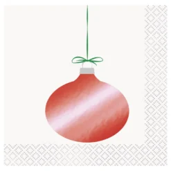 Servilletas de Papel Coctail Bola Navidad 16 ud