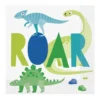 Servilletas de Papel Dinosaurio Azul y Verde 16 ud