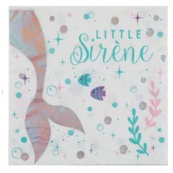 Servilletas de Papel Sirena 20 ud
