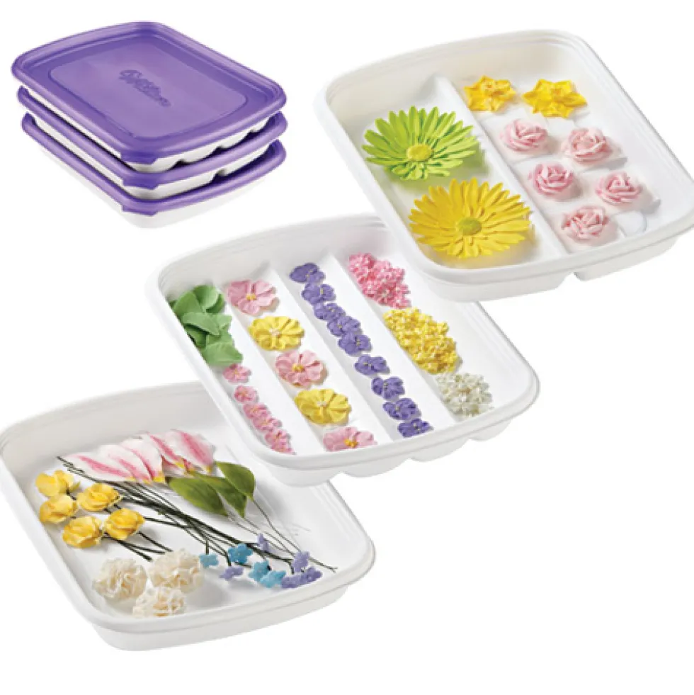 Set Bandejas para formar y almacenar flores