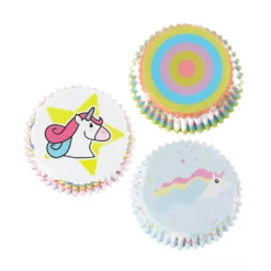 Set Capsulas Cupcake Unicornio 60 ud - PME