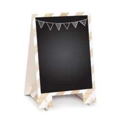Set de 2 Caballetes Pizarra Madera 25 cm