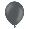 Set de 100 Globos Gris Pastel 23 cm