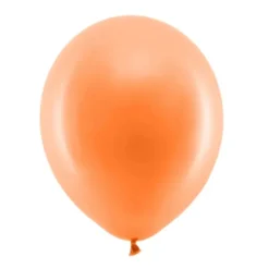 Set de 100 Globos Naranjas 23 cm