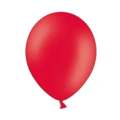 Set de 100 Globos Rojo Pastel 23cm