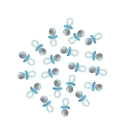 Set de 20 Mini Chupetes Bebé Azul