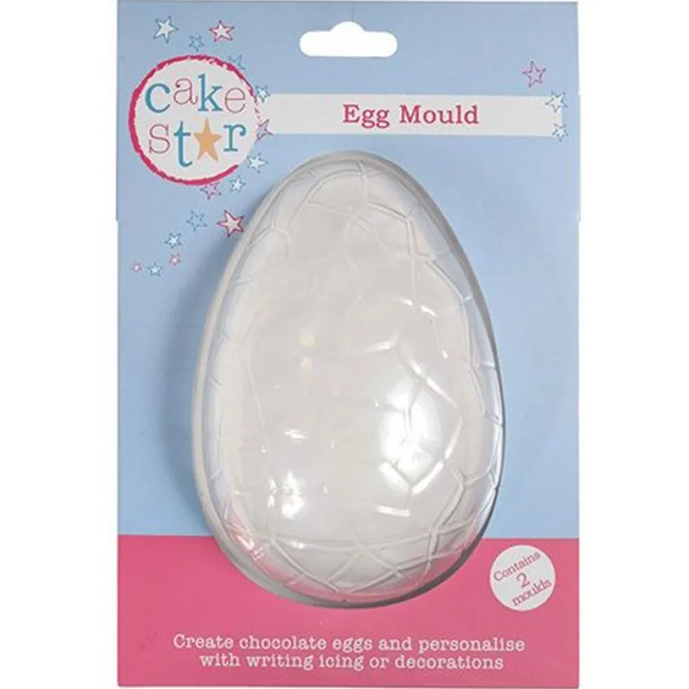 Set de 2 Moldes para Chocolate Huevo de Pascua 14 cm