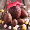 Set de 2 Moldes para Chocolate Huevo de Pascua 8,7 cm
