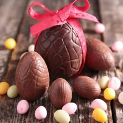 Set de 2 Moldes para Chocolate Huevo de Pascua 11 cm