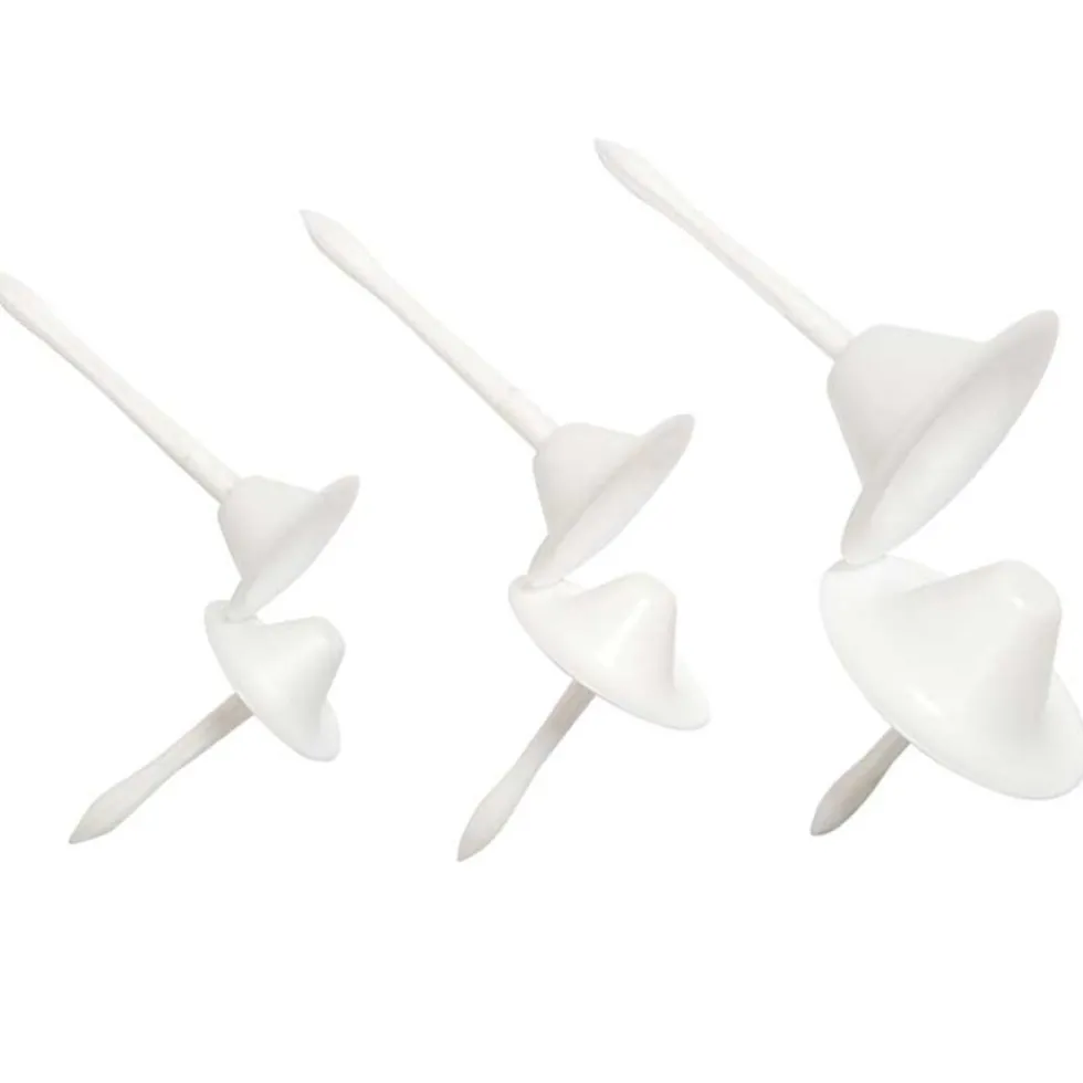 Set de 6 Soportes en forma de Cono para Flores
