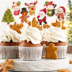 Set de 16 Toppers Navidad