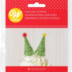 Set de 12 Toppers Árbol de Navidad