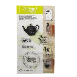 Set de Sellos Decorativos Alimentarios Home Made