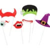 Set 6 Accesorios para Photocall Halloween