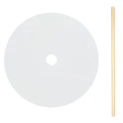 Set Bases de Madera 30 cm x 9 mm Grosor + Palos 50 cm (2 U) - En Papiers
