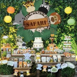 Set 10 Bolsas de Papel con Asa Safari