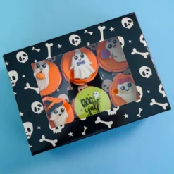 Set 2 Cajas para 6 Cupcakes Calaveras - Simply Making