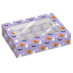 Set 2 Cajas para 12 Cupcakes Halloween - Simply Making