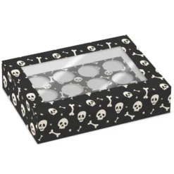 Set 2 Cajas para 12 Cupcakes Simply Making - Calaveras