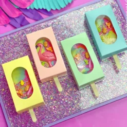 Set Cajas para Helados Amarillo Pastel 10 ud - Simply Making