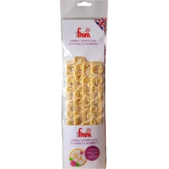Set Cortadores Alfabeto y Números Swirly - FMM
