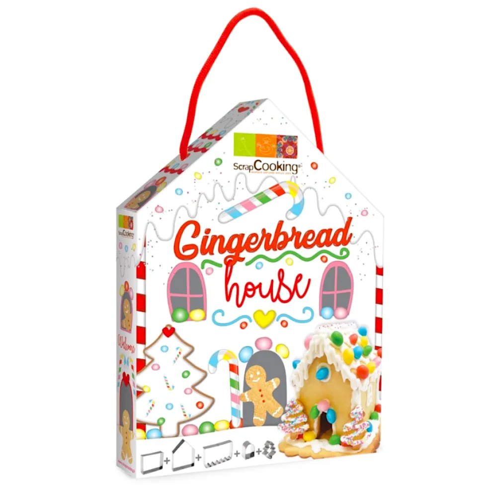 Set Cortadores Casa de Jengibre 5 ud - Scrapcooking