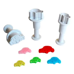 Set Cortadores Mini Coches 3 ud - Dekofee