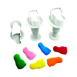 Set Cortadores Mini Pies 3 ud - Dekofee