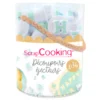Set 36 Cortadores para Galletas Letras y Números - Scrapcooking
