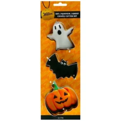 Set Cortadores Wilton - Murcielago / Calabaza / Fantasma