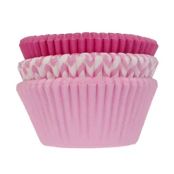 Set Cápsulas Cupcake Tonos Rosas 75 ud - House of Marie