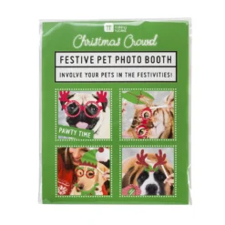 Set de 22 Accesorios de Photocall para Mascotas Navidad
