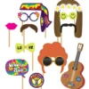 Set de 12 Accesorios para Photocall Hippie