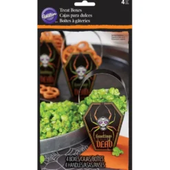 Set de 4 cajitas para dulces ataud