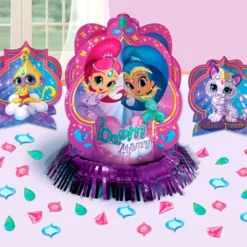 Set de 3 Centros de Mesa Shimmer y Shine