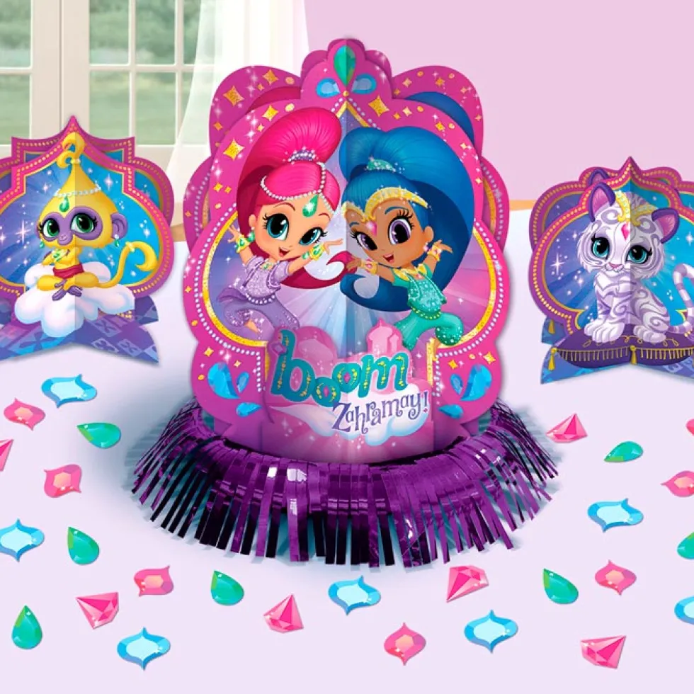Set de 3 Centros de Mesa Shimmer y Shine