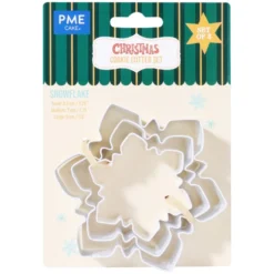 Set de 3 Cortadores Copos de Nieve - PME